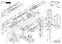 Bosch 0 611 211 741 UBH 4/26 SE Universal Rotary Hammer 110 V / GB Spare Parts UBH4/26SE